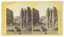 Camp Beauty, Cañon de Chelle..., 1873. Creator: Tim O'Sullivan