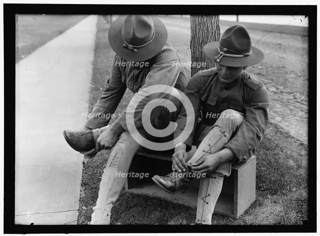 Camp, between 1916 and 1918. Creator: Harris & Ewing.