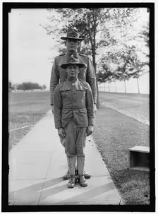 Camp, between 1916 and 1918. Creator: Harris & Ewing