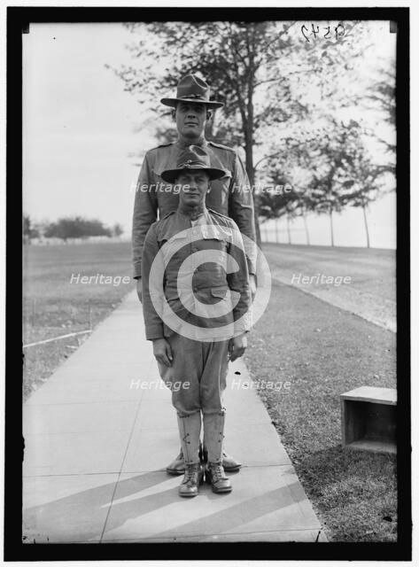 Camp, between 1916 and 1918. Creator: Harris & Ewing.