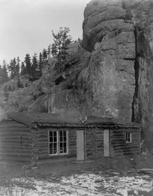 Camp Curtis, c1908. Creator: Edward Sheriff Curtis