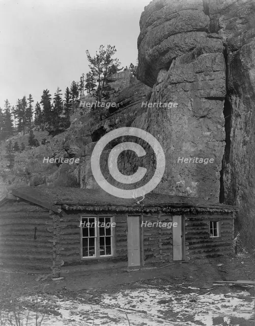 Camp Curtis, c1908. Creator: Edward Sheriff Curtis.