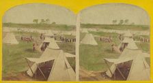 Camp Hamilton near (---illeg.) Monroe, Va., 1861-1865. Creator: Unknown