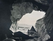 Camp in the Cave Under Penelope Point 1912, (1913). Artist: G Murray Levick