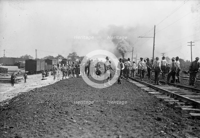 Camp Meade #2, Maryland, 1917. Creator: Harris & Ewing.