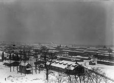 Camp Meade, Maryland - Winter Views, 1917. Creator: Harris & Ewing