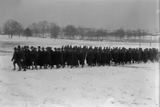 Camp Meade, Maryland - Winter Views, 1917. Creator: Harris & Ewing