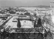 Camp Meade, Maryland - Winter Views, 1917. Creator: Harris & Ewing