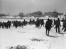Camp Meade, Maryland - Winter Views, 1917. Creator: Harris & Ewing