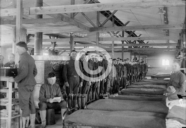 Camp Meade, Maryland - Winter Views, 1917. Creator: Harris & Ewing.