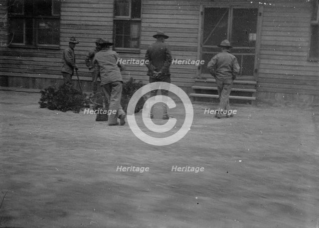 Camp Meade, Maryland - Winter Views, 1917. Creator: Harris & Ewing.