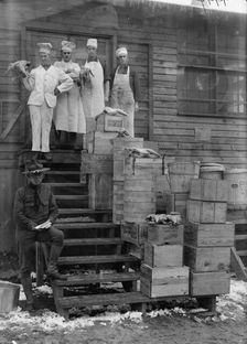 Camp Meade, Maryland - Winter Views, 1917. Creator: Harris & Ewing