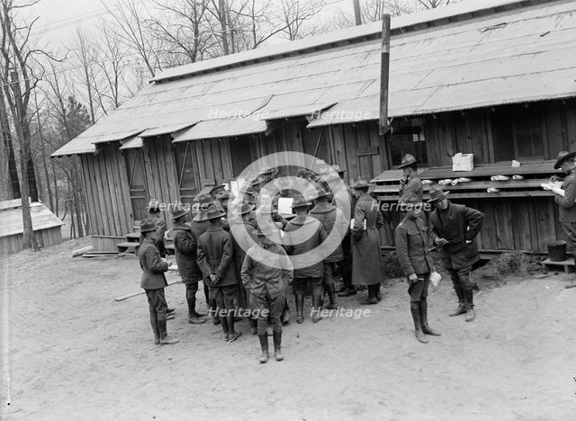Camp Meade, Maryland - Misc, Views, 1917. Creator: Harris & Ewing.
