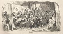 Camp Meeting Sketches: The Tent, 1858. Creator: Winslow Homer (American, 1836-1910)