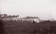 Camp near Brandy Station, 1863-64. Creators: James Gardner, Tim O'Sullivan
