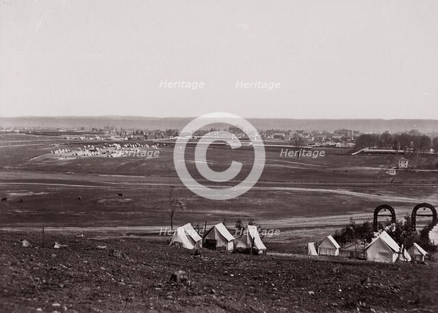 Camp of 44th New York Infantry, 1861-65. Creator: Unknown.