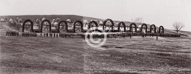 Camp of 44th New York Infantry, 1861-65. Creator: Unknown.