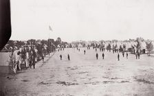 Camp of 153rd New York Infantry, ca. 1861. Creator: Unknown