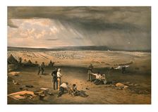 Camp of the 3rd Division, July 9th 1855 Creator: Edmund Walker