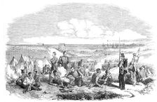 Camp of the 21st Fusiliers, on the Heights of Sebastopol, 1854. Creator: Unknown
