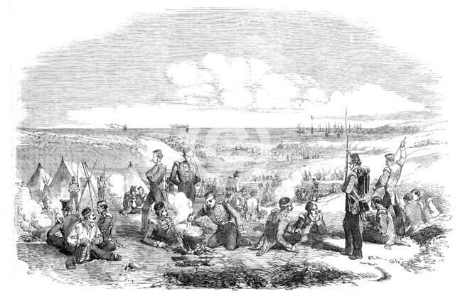 Camp of the 21st Fusiliers, on the Heights of Sebastopol, 1854. Creator: Unknown.