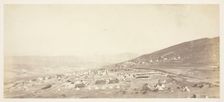 Camp of the 4th Light Dragoons, Officer's Quarters, 1855. Creator: Roger Fenton