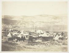 Camp of the 5th Dragoon Guards, 1855. Creator: Roger Fenton