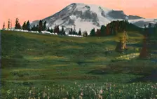 Camp of the Clouds, Mount Rainier c1916. Artist: Asahel Curtis