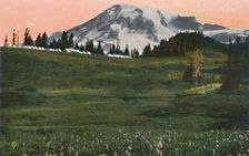 Camp of the Clouds, Mount Rainier c1916. Artist: Asahel Curtis