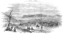 Camp of the English Light Division, at Varna, 1854. Creator: Unknown