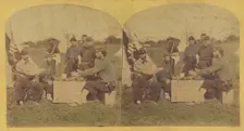 Camp scene - Fortress Monroe, 1861-1865. Creator: Unknown