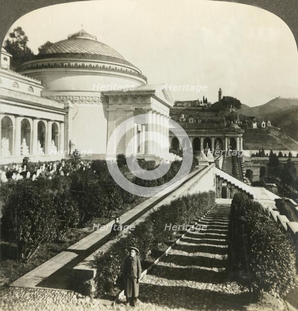 'Campo Santo, Genoa's palace of the dead, Italy', c1909. Creator: Unknown.