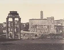 Campo Vaccino (Foro Romano), 1848-52. Creator: Eugène Constant