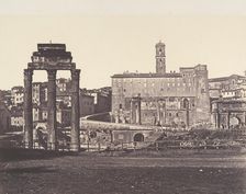 Campo Vaccino (Foro Romano), 1848-52. Creator: Eugène Constant
