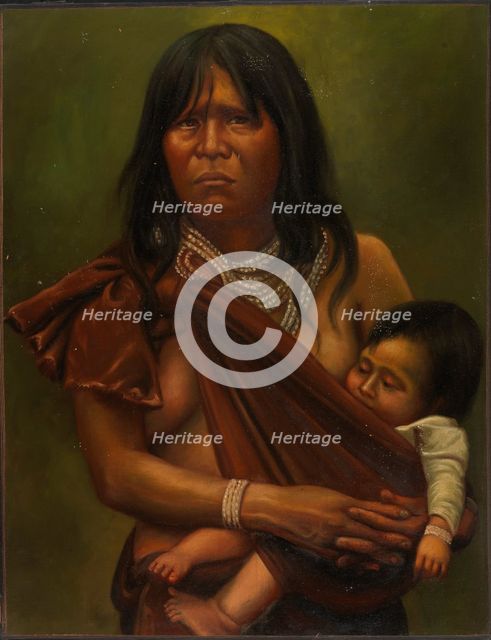 Campa Indian, ca. 1890-1892. Creator: Unknown.