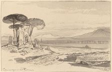 Campagna di Roma, 1884/1885. Creator: Edward Lear