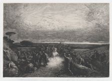 Campagne de Rome, 19th century. Creator: François-Nicolas Chifflart