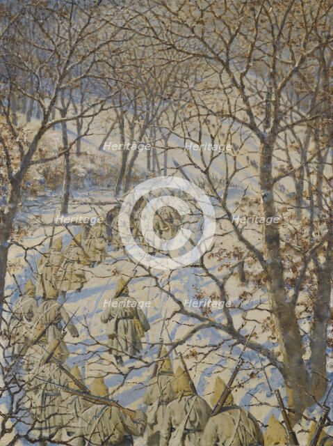 Campaign. Artist: Vereshchagin, Vasili Vasilyevich (1842-1904)