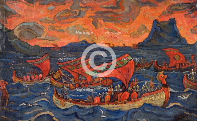 Campaign to Chersonesos by Vladimir the Great, 1904.