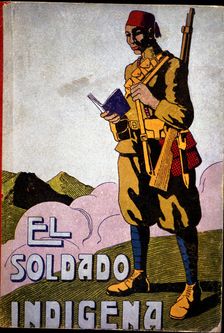 Campaigns of Morocco, cover of the Reading and Writing Notebook of Spanish and Arabic The Native…