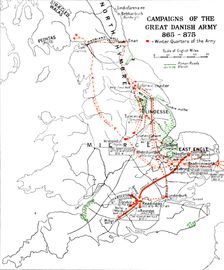 Campaigns of the Great Danish Army 865-875. (1935)