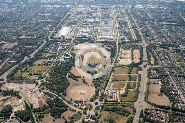 Campbell Park, Milton Keynes, 2018. Creator: Damian Grady.