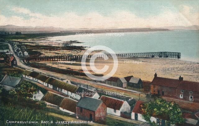 'Campbelltown Bay & Jetty Ardersier', c1930.  Artist: Unknown.