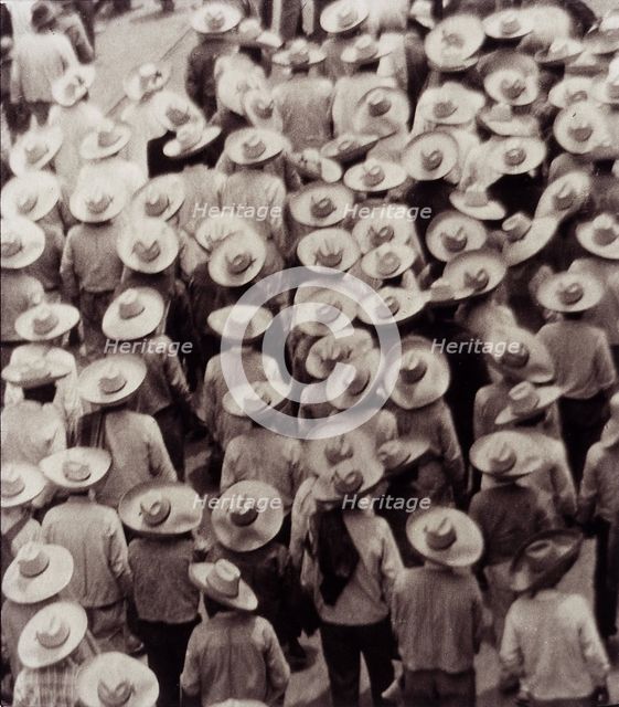Campesinos (Workers' Parade), 1926. Creator: Tina Modotti.