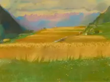 Campi di grano (cornfields), 1945. Creator: Giacometti, Augusto (1877-1947)