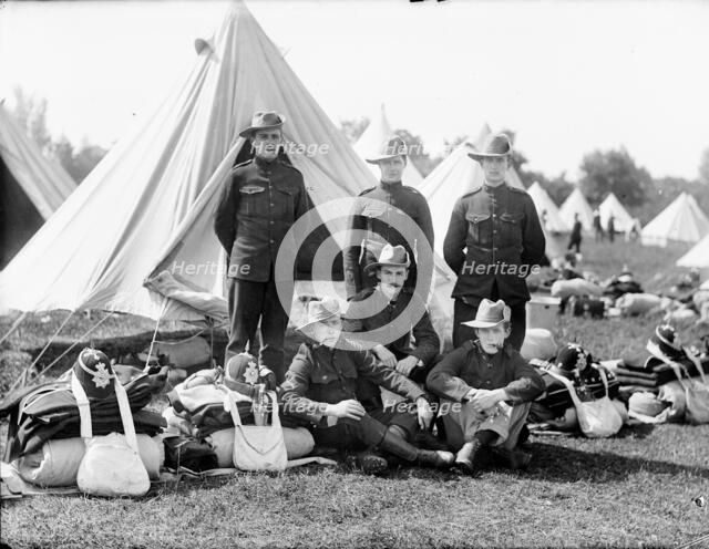 Camping, c1860-c1922. Artist: Henry Taunt