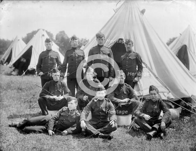 Camping, c1860-c1922.  Artist: Henry Taunt