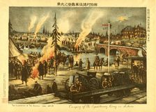 Camping of the expeditionary army in Siberia, c1919. Creator: Unknown