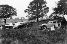 Camping scene, c1933