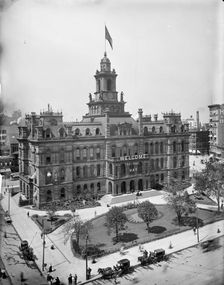 Campus Martius and City Hall, Detroit, Mich., between 1900 and 1910. Creator: Unknown
